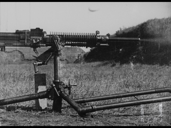 高速度機関銃試射撃 大正12年