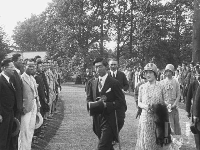 第九回極東選手權競技大會 出場選手御招待 新宿御苑