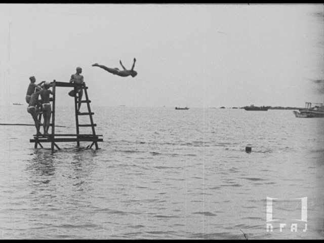 游泳演習 東京幼年學校